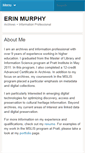 Mobile Screenshot of erinmmurphy.com
